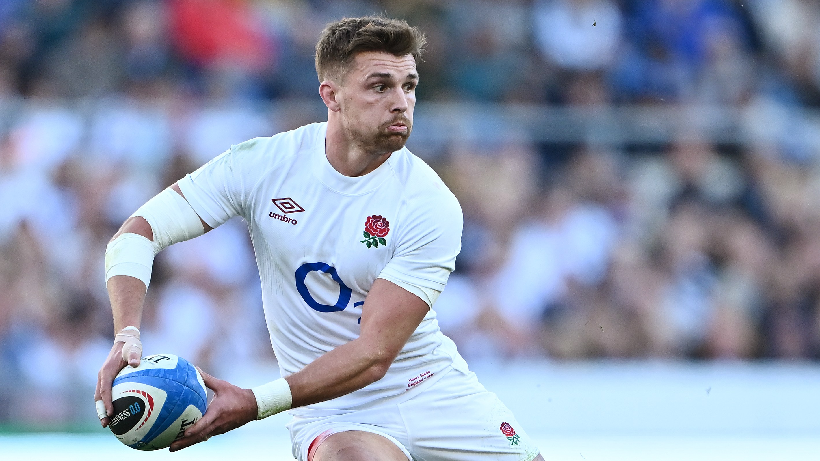 Slade is close to signing a deal that will extend his stay at Exeter, and is looking forward to playing a more expansive game with England