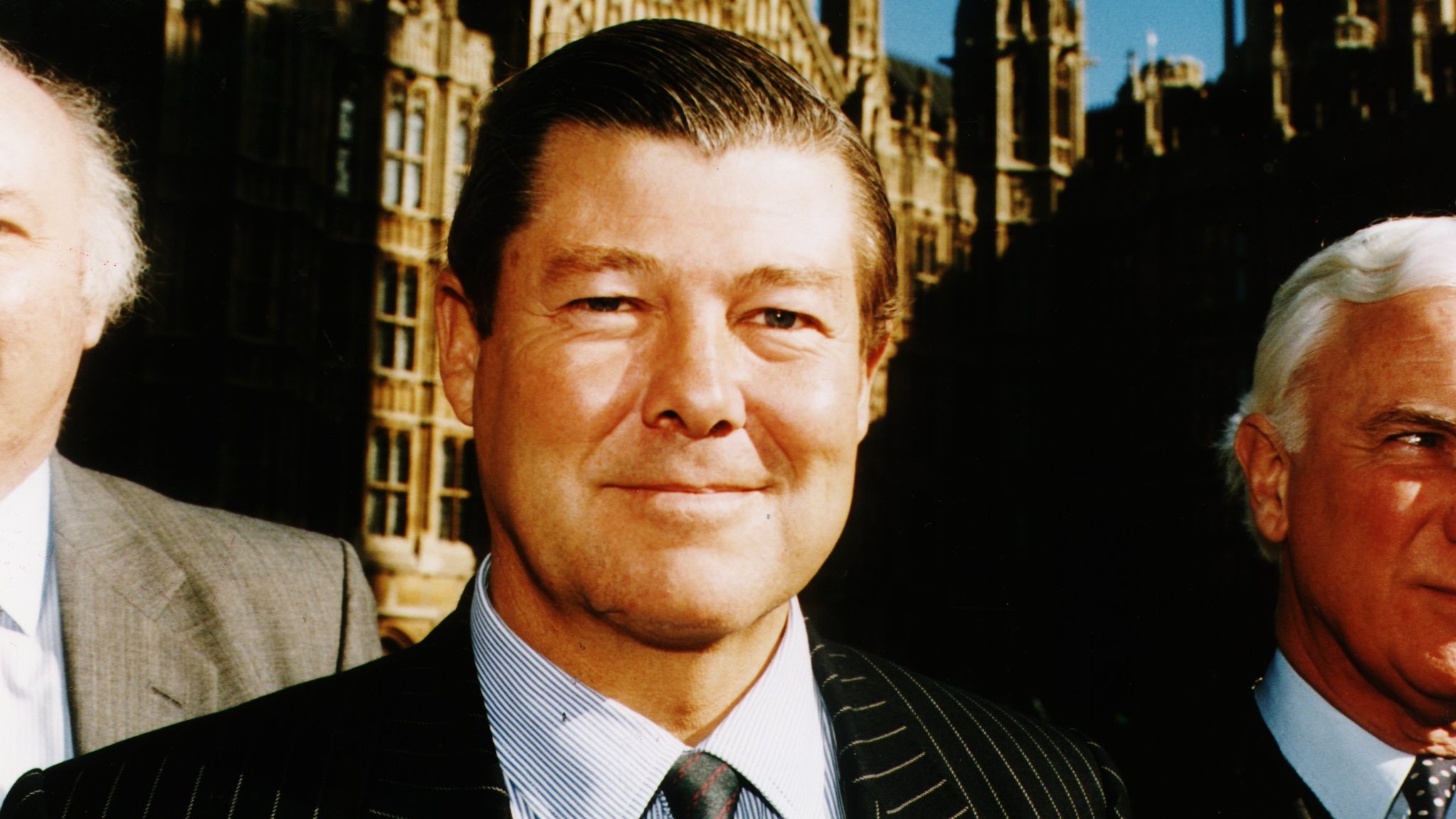 Bonsor in 1995, when he was minister for foreign affairs