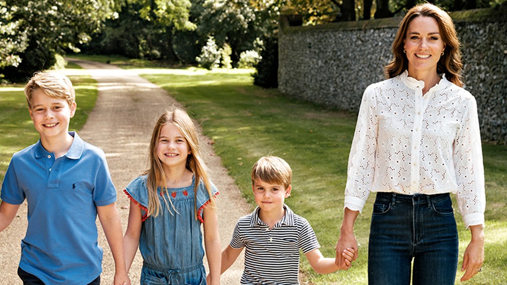 The Princess of Wales said that she told her children George, Charlotte and Louis about her cancer diagnosis before it was made public