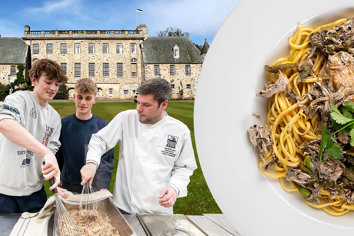 How Gordonstoun is serving food fit for a king — prepared by Masterchef finalist