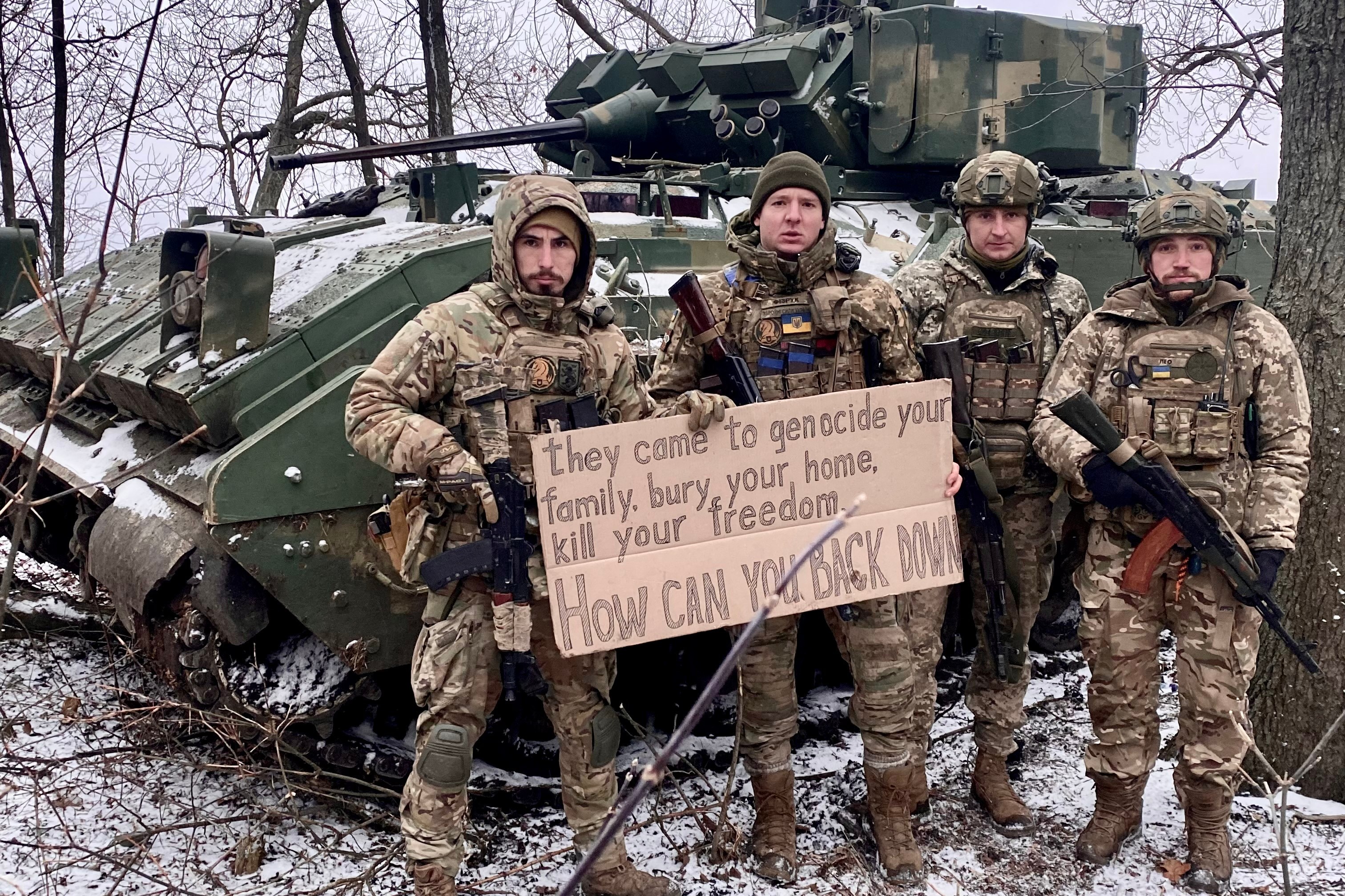 Surrounded and low on ammo, the elite troops out to spoil Putin’s New Year