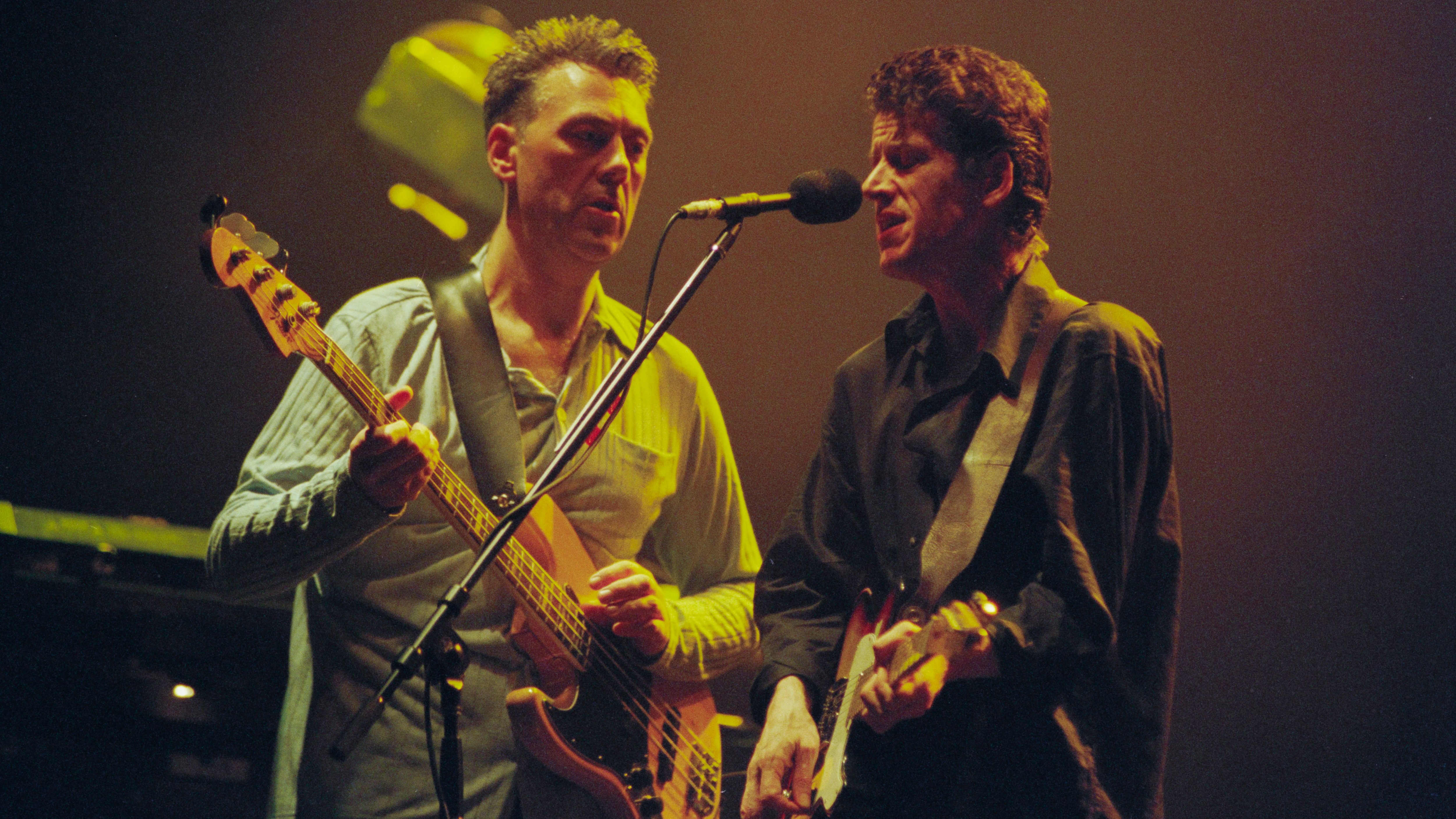 Robert Bell and Paul Buchanan, of the Blue Nile, perform in 1996. Taylor Swift referenced their 1989 single The Downtown Lights on Guilty as Sin?, the ninth track of her latest album
