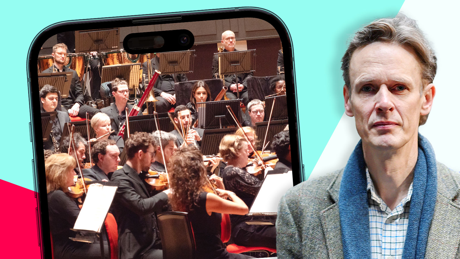 The tenor Ian Bostridge said he had been unaware of the orchestra’s policy when he complained