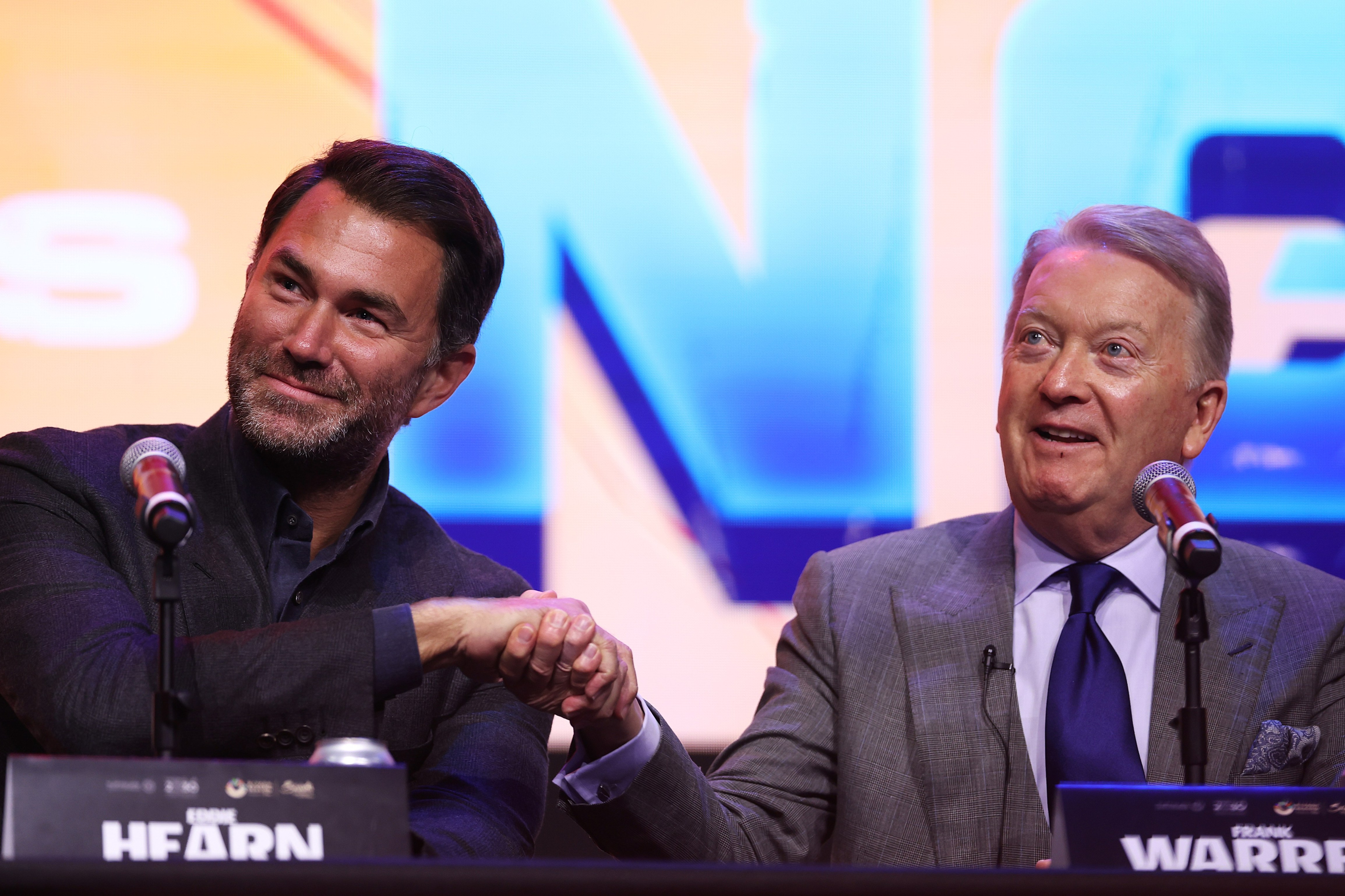 Bitter rivals Hearn and Warren on verge of joining forces