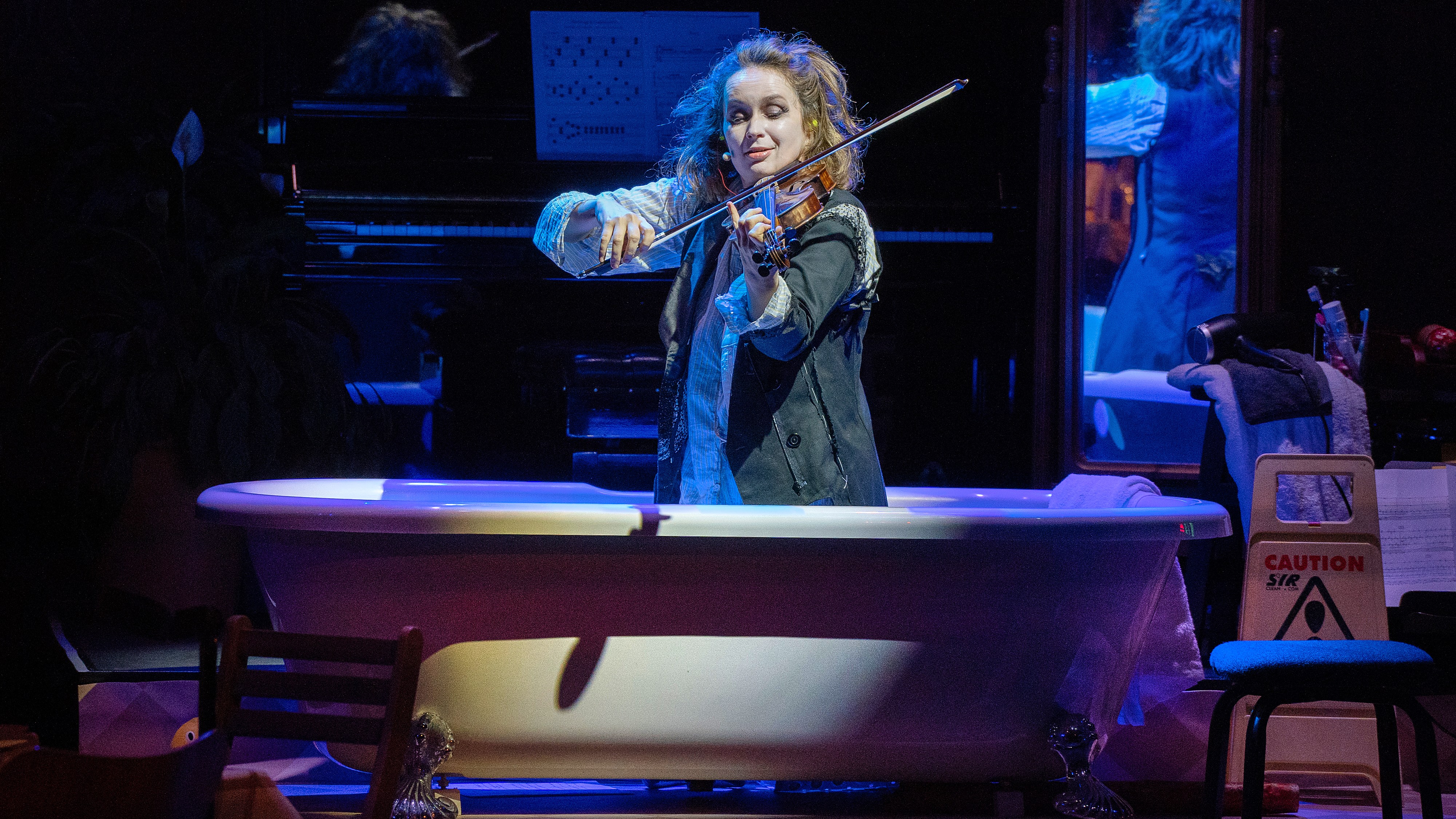 The violinist Patricia Kopatchinskaja in Everyday Non-sense at the Southbank Centre