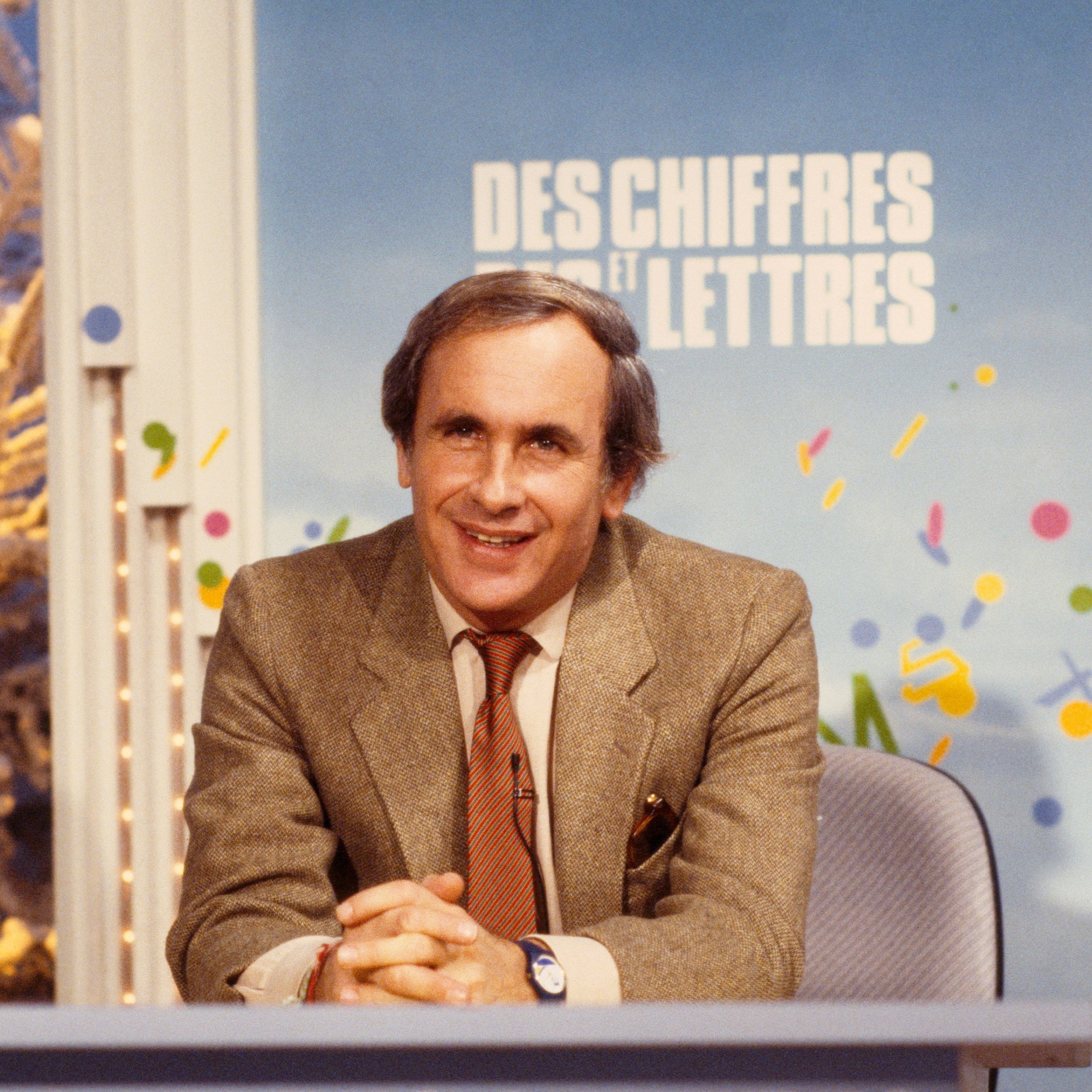 Patrice Laffont was the original presenter of the game show, Des chiffres et des lettres, which began in 1972 and inspired Countdown