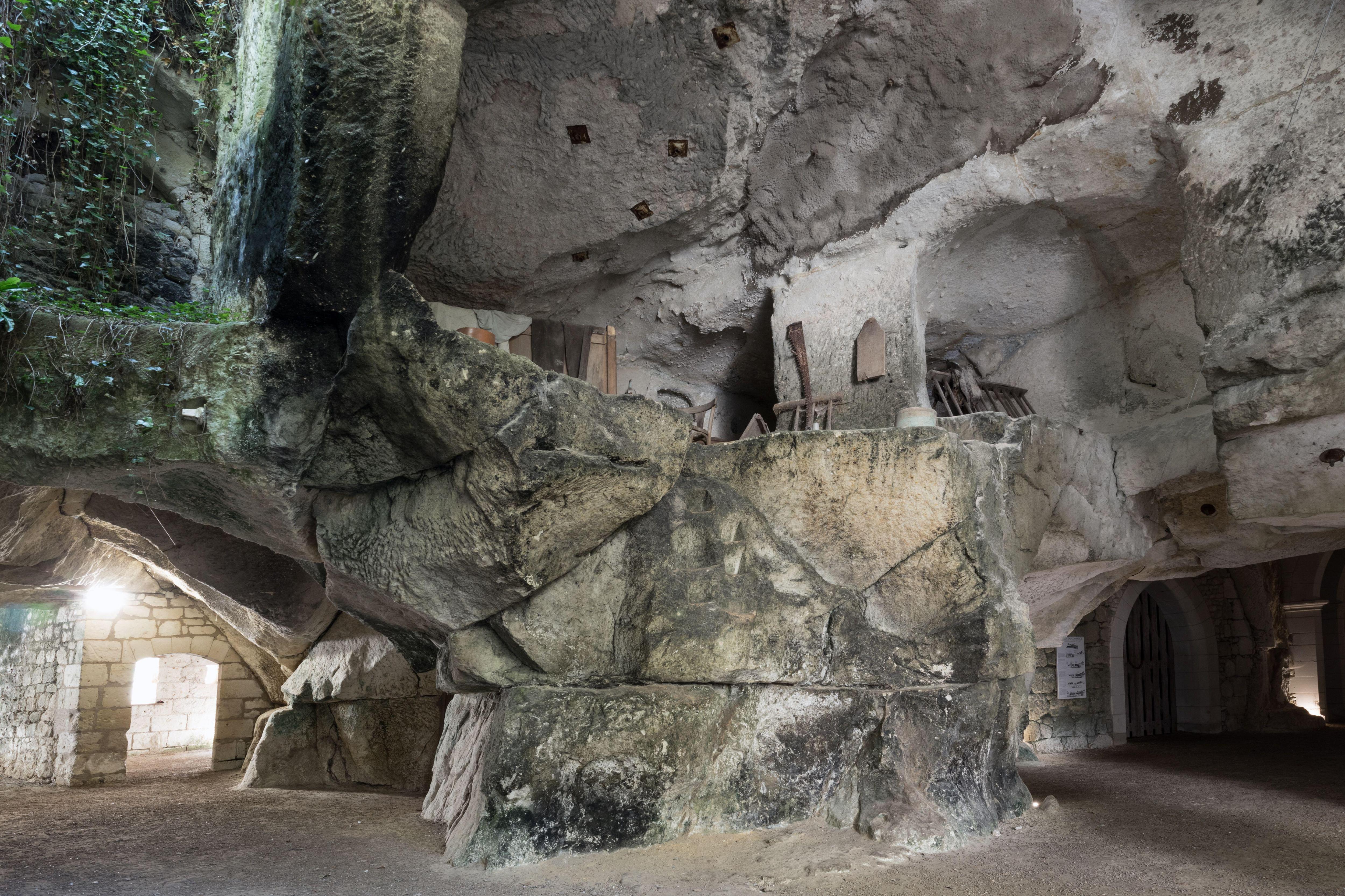 Underground caves near Saumur
