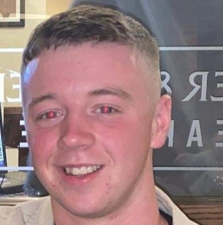 Ben Rogers, 19, was declared dead at the scene of the crash