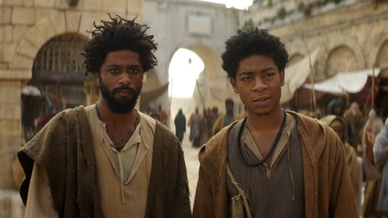 LaKeith Stanfield and RJ Cyler in The Book of Clarence