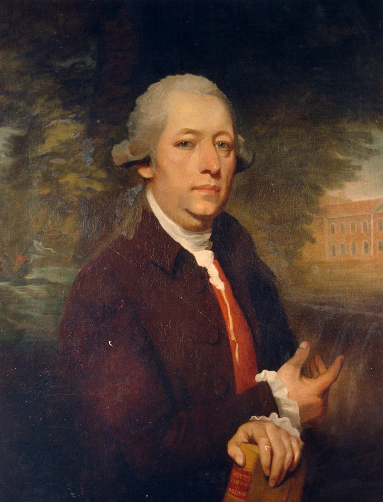 Painted portrait of John Walter I