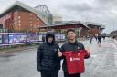 Ali and Jenson at their final stop at Anfield