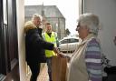 Silloth Rotary Club are putting together survival packs for older and vulnerable people. As the Coronavirus crisis gets worse people may have to self isolate. The packs contain a range of essential items. Rotary members Joseph Scott and Melanie Irving