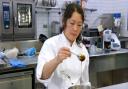 Nina Matsunaga battled through to the next round on The Great British Menu