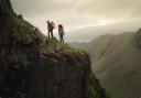 One of the Lake District rescue teams in action