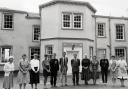 Staff at Holme Park Preparatory School,  in 1991