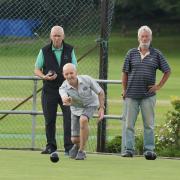 Action from from the Division One game between Netherfield B and Victoria A