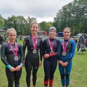 SWIM: Charlotte, Emma, Eleanor and Ruby