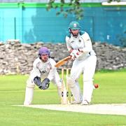 Chris Miller batting (Match report and stock photos courtesy of Richard Edmondson)