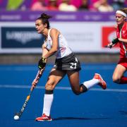 Fiona Crackles in action against Wales (Isaac Parkin/PA Wire)