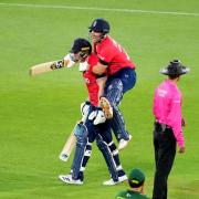 Stokes and Livingstone celebrate their historic victory