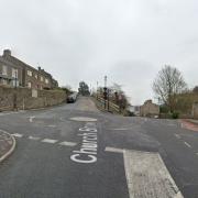 The Church Brow roundabout in Halton