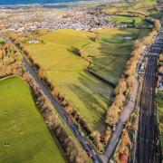 The land on the outskirts of Kendal