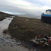 Trevor Stanley Dickinson had fallen off his motor-cross bike off Askam Pier