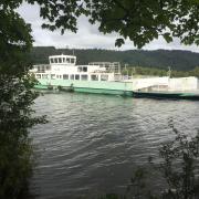 Ferry suspended due to 'severe weather conditions'