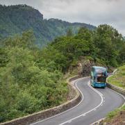 Iconic scenery along Stagecoach's 555 route