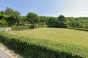 The site in Cheddar where 'three dwellings' could be demolished.