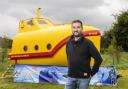 Andy with his submarine.