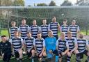 The Weston Town squad earlier in the season