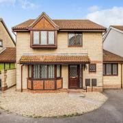 This modern, detached property sits in a popular residential development near Castle Batch Park in Worle  Pictures: Robin King