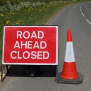 The road will be closed for two nights.