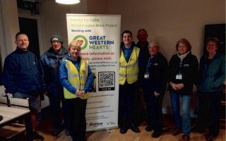 Donate For Defib team observe the work of Weston Street Pastors