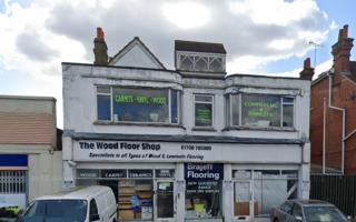 The Wood Floor Shop in Mawney Road, Romford, could make way for five flats if Havering Council grants planning permission