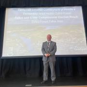 Dafydd Llewelyn has been re-elected as Police and Crime Commissioner for Dyfed-Powys. Picture: Ceredigion County Council.