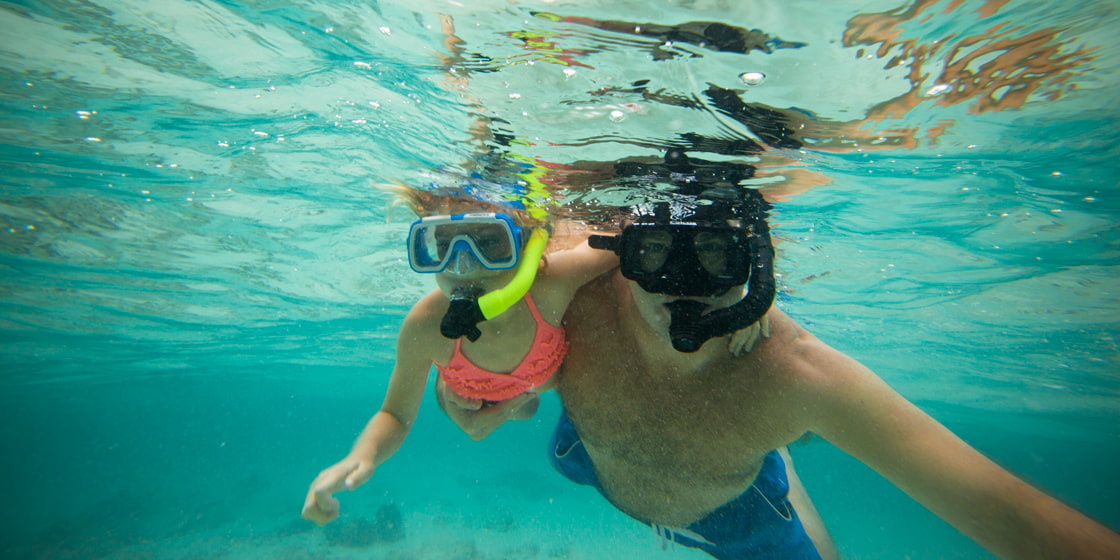 Snorkeling in Belize