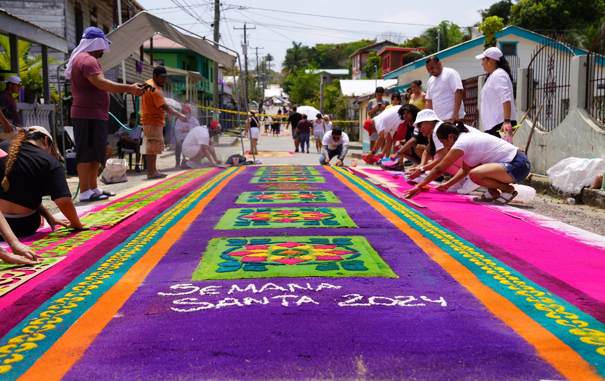 Semana Santa in Benque Viejo del Carmen