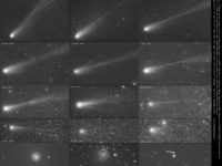 Comet 12P/Pons-Brooks: evolution of its tail and inner coma.