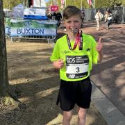 Alby Renshaw wins third place in Mini London Marathon