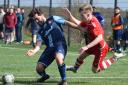 Action from Whitchurch Alport 1946's defeat at Ercall. Picture by Liam Pritchard Photography.