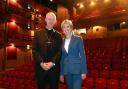 Sybil Ruscoe (right) with The Archbishop of Canterbury Justin Welby.