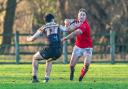 Action from Whitchurch's win at Crewe.