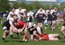 Action from Whitchurch's win over Crewe and Nantwich. Picture by Dave Windsor.