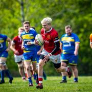 Action from Whitchurch RUFC v Kenilworth RUFC. Pitcure by Michael Wincott Photography.