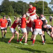 Action from Whitchurch's defeat to Crewe and Nantwich on Saturday.