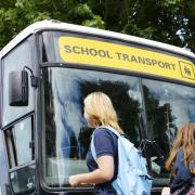 Pupils will still be able to get home via a public bus service.