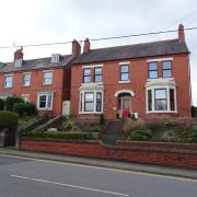 Houses on Station Road, Whitchurch.