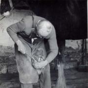 A farrier in Wem